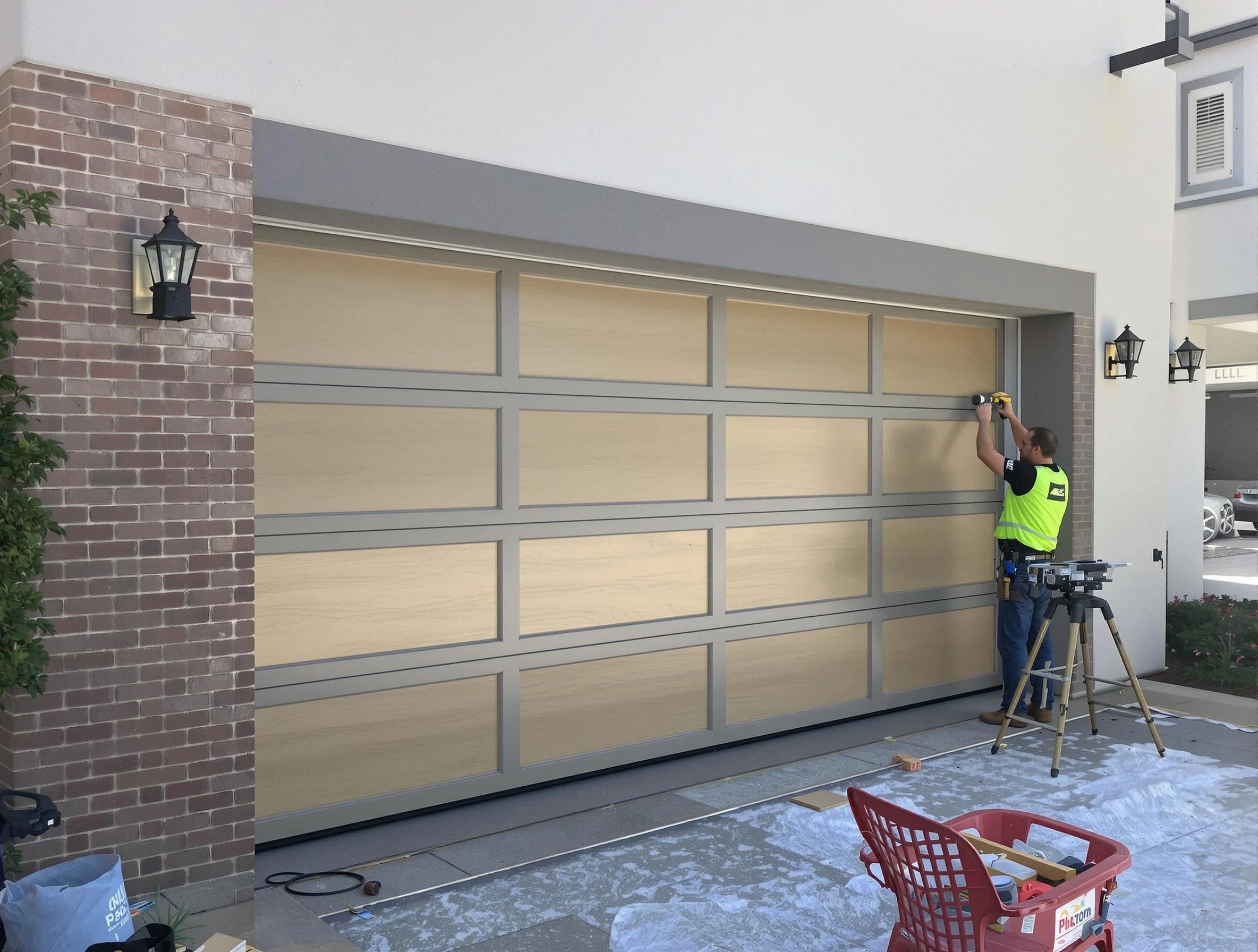 Garage door replacement service by Emporia Garage Door Repair in Emporia