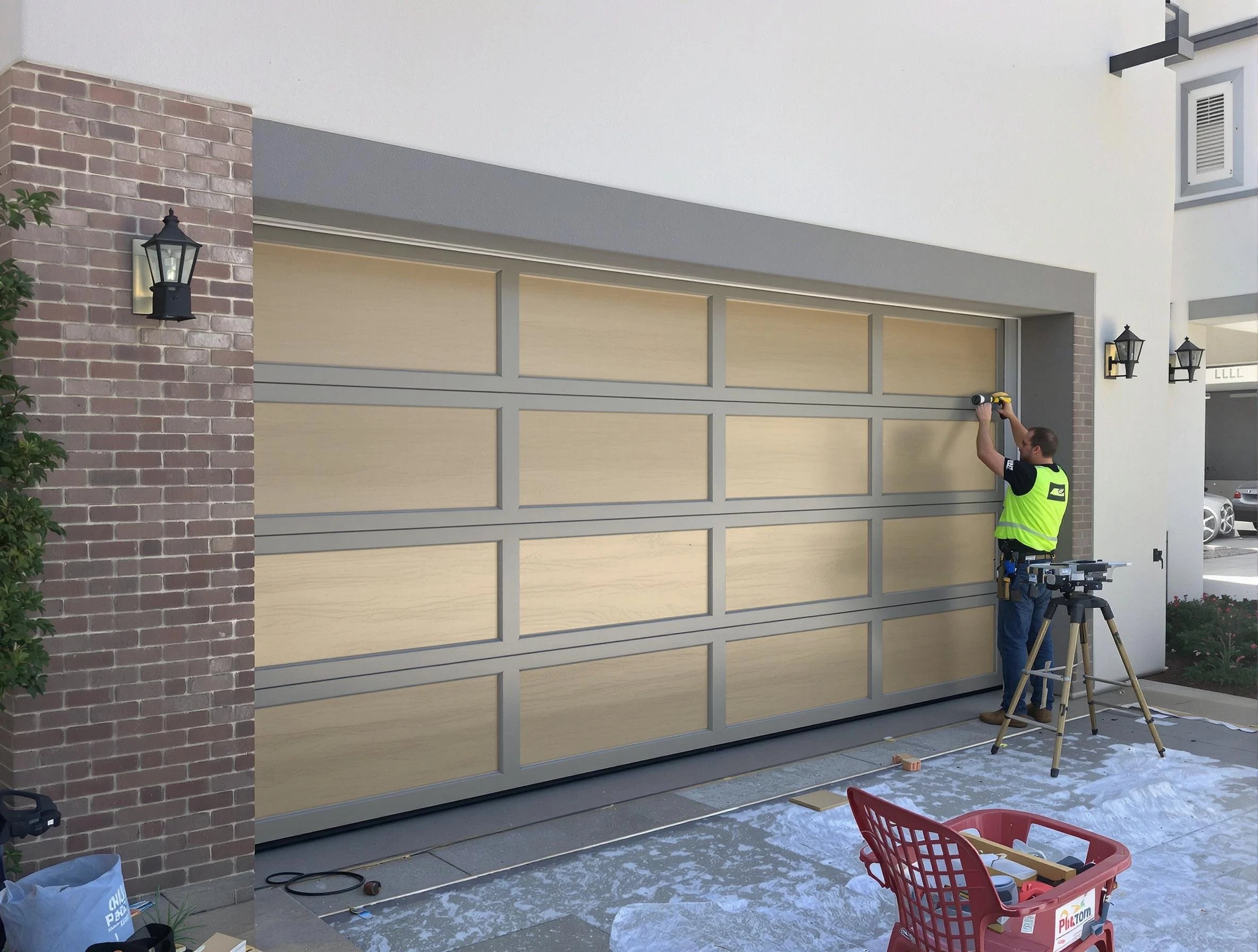 Garage door replacement service by Emporia Garage Door Repair in Emporia